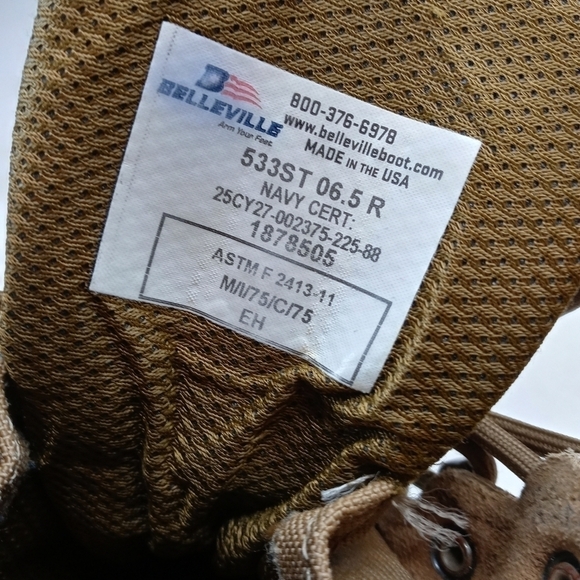 BELLEVILLE SIZE 6.5R 533 ST SABRE HOT WEATHER STEE - Picture 4 of 11